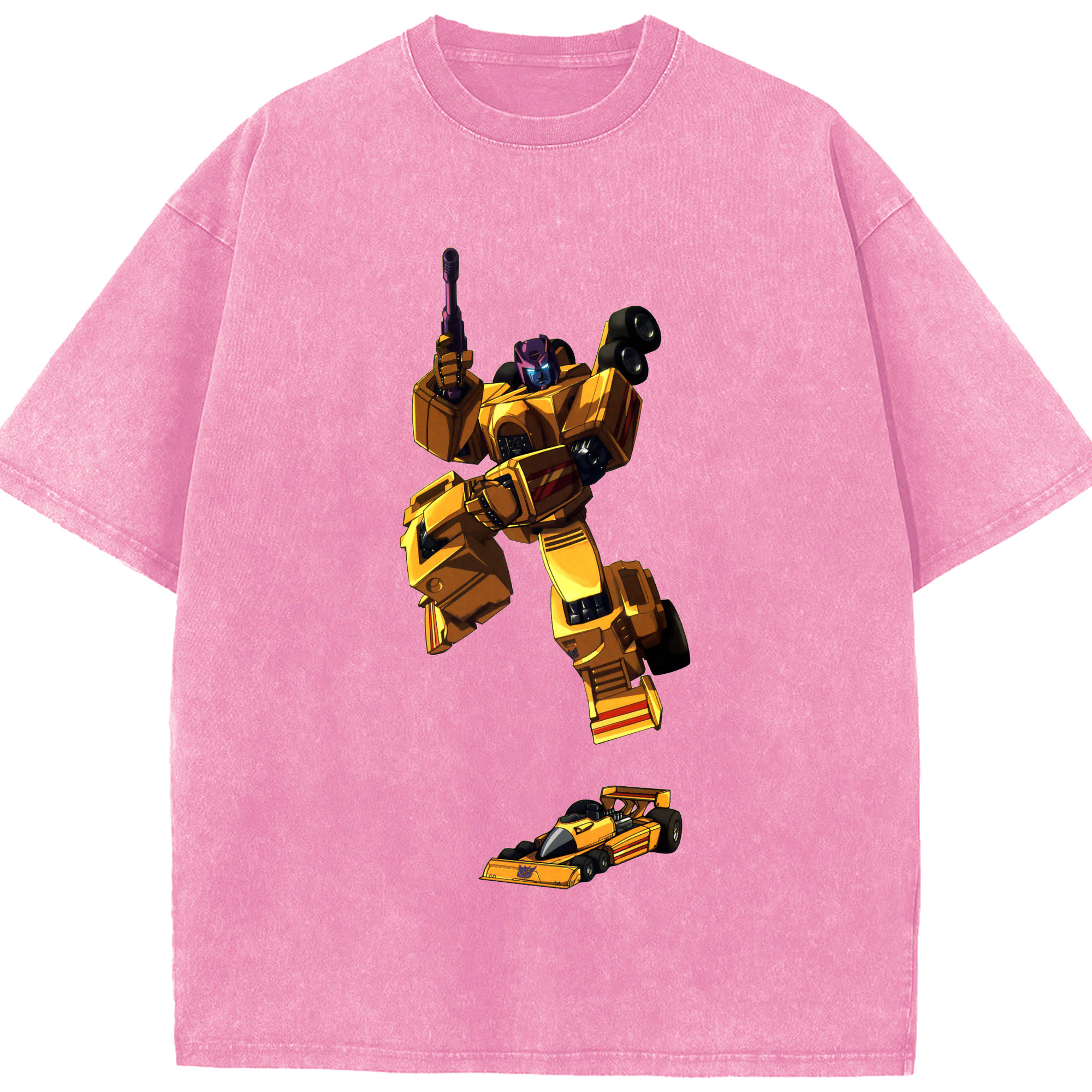 （画像用）  綿100% ヴィンテージ風 半袖Tシャツ（フロントプリント）